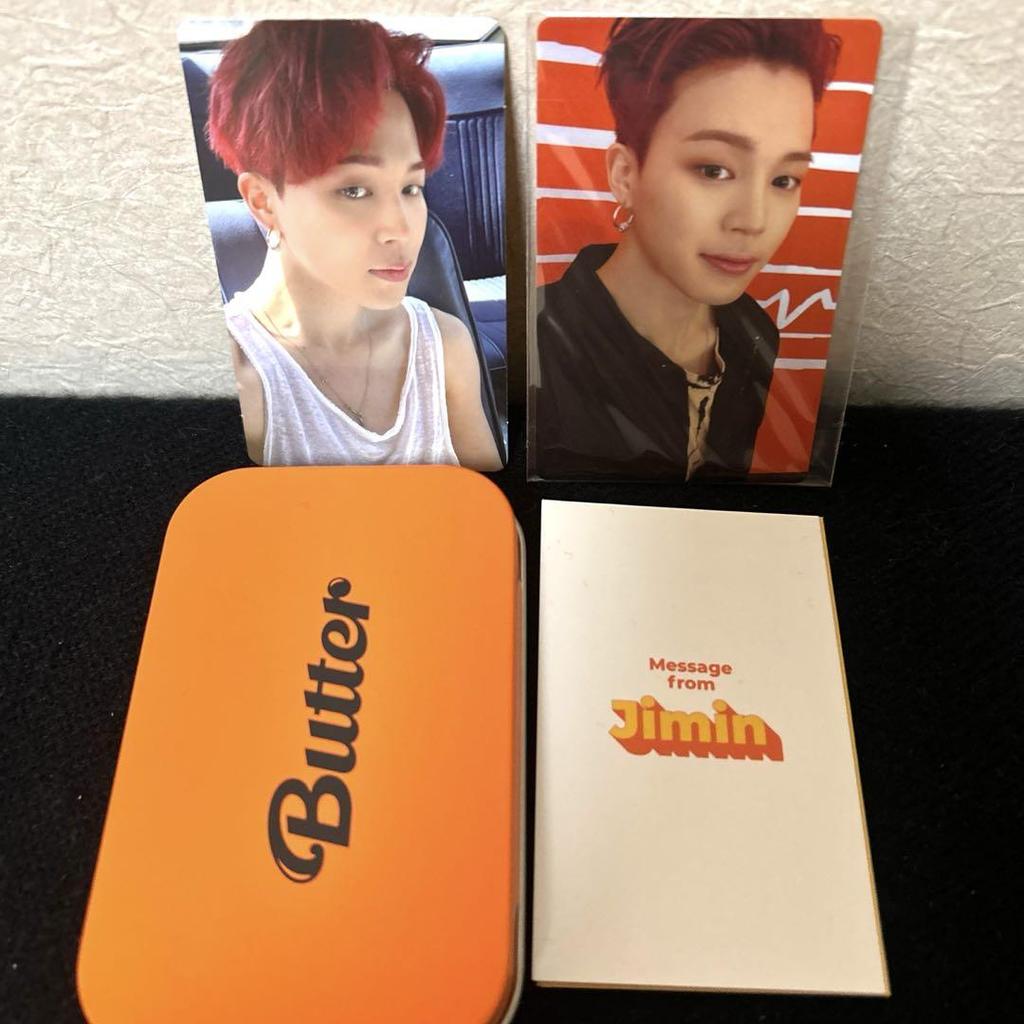 [USED] BTS Jimin Butter Bonus Trading Card JPFC Lucky Drop Weverse