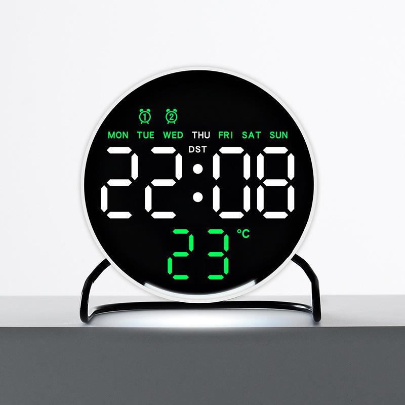 Digital LED Clock 2813: Multifunctional Desktop Timer with Alarm and Night Light