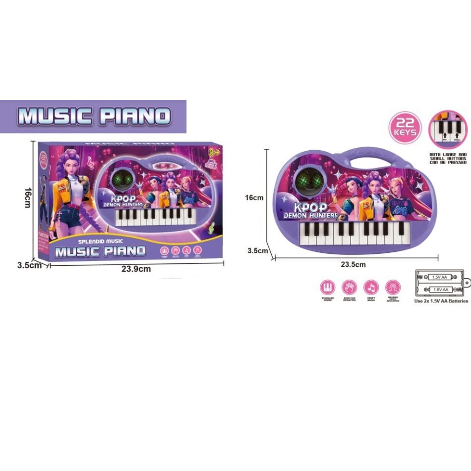 Anime KPop Demon Hunter peripheral Children's Microphone Dazzling 5 Lights Boys and Girls Microphone plays songs Toy Gifts