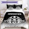 Juventus Customize Your Name Bedding Set Breathable Duvet Cover with Pillowcases Home Decoration Birthday Gift