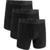 Performance 6" Comfortable Soft Breathable Boxer Briefs 3-Pack Men Underwear Black 1383878-001