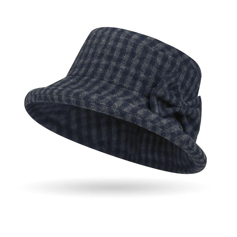 Autumn Winter Fisherman Hat Thick Woolen Middle-Aged and Elderly Hat Warm Cotton Hat Basin Hat