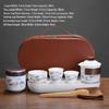 Shangqi White Porcelain Outdoor Travel Tea Set