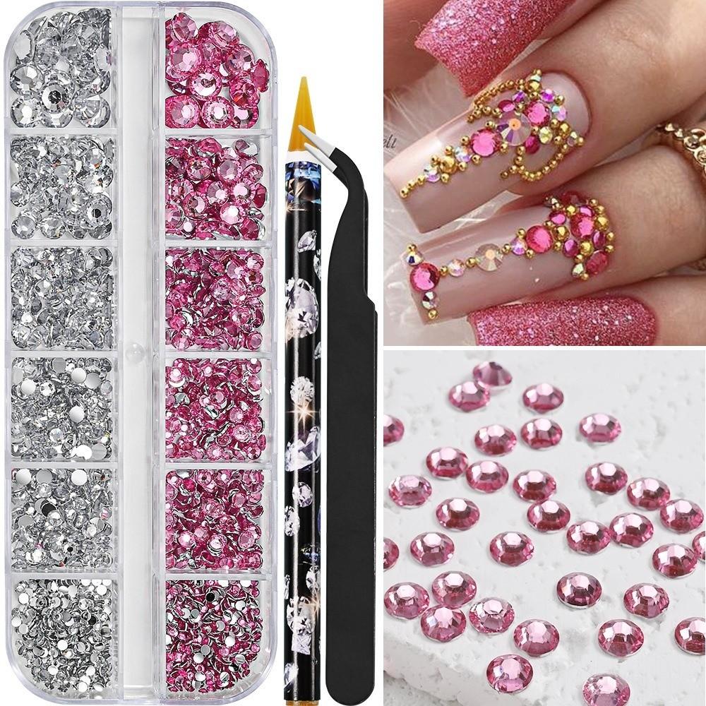 Glitter Finish Resin Rhinestone Kit Multicolor Diamond Art  for Clothing Decoration