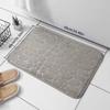 Floor Mat 1PCS Household Pebble Embossed Doorway Carpet Doormat Toilet Absorbent Foot Mat Bathroom Non-slip Floor Mat