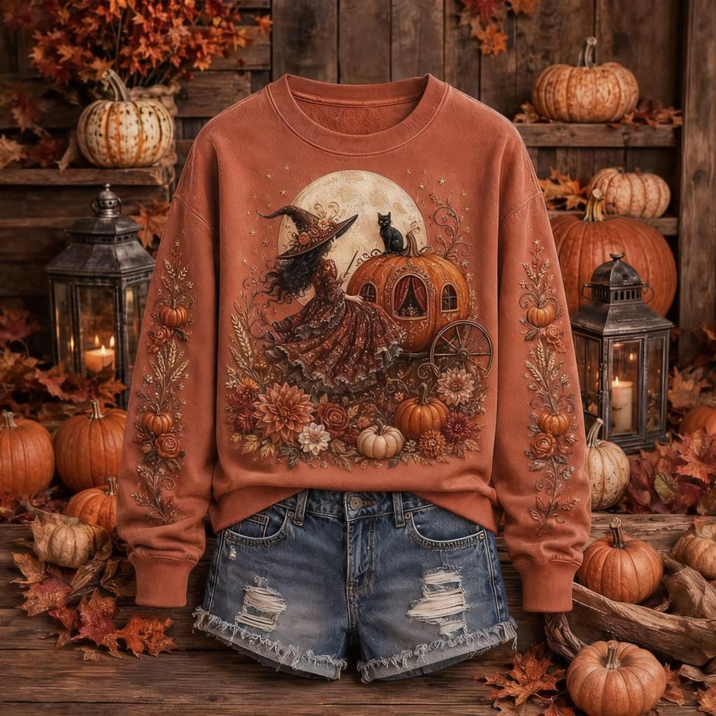 Women's Casual Fashion Round Neck Pullover Long Sleeve Top for Everyday Wear and Layering