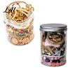 Schmuckgeschenk für Frauen 35/40/45/50/60 Stück Mystery-Glas für Frauen Box mit assortiertem gemischtem Set Halsketten Ohrringe Ringe Armbänder Zufällig Silber Gold
