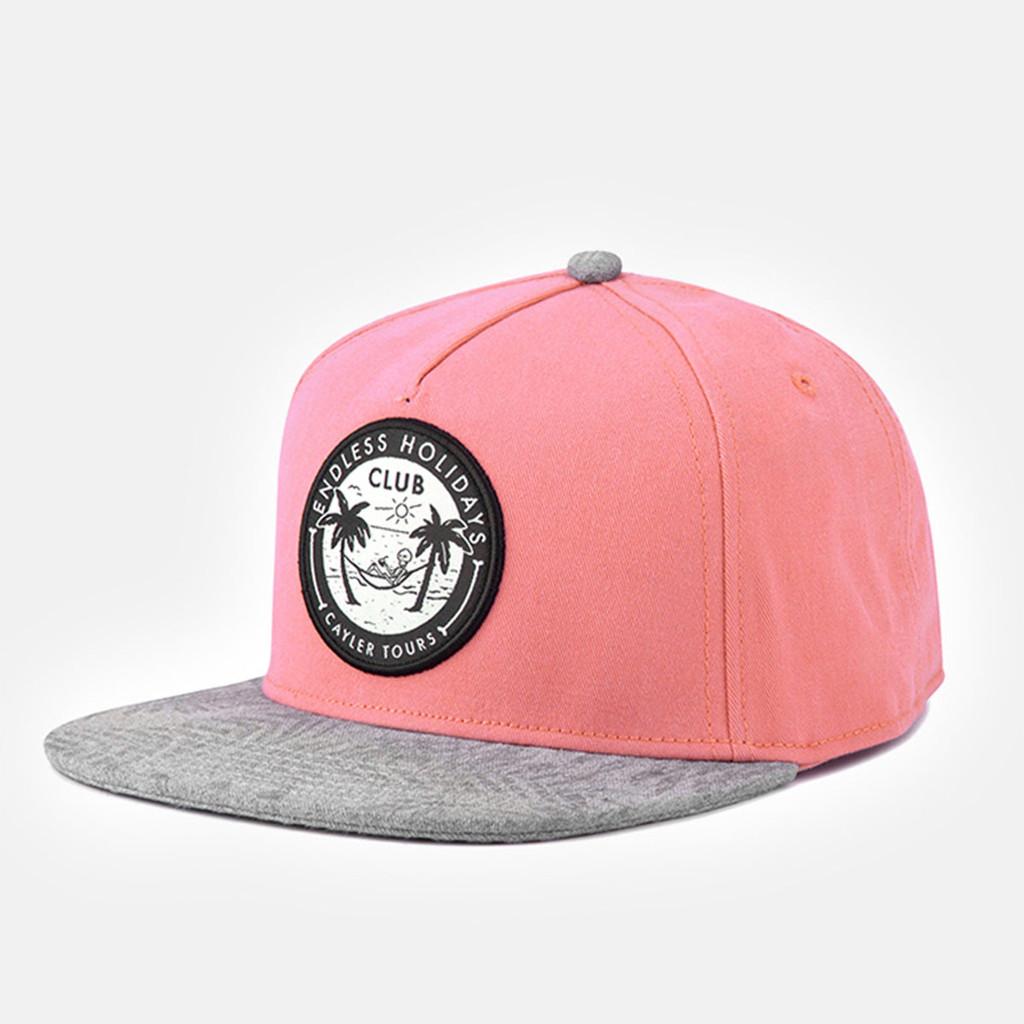 Endless Cap Pink Hip Hop Baseball Hat With Breathable Cotton For Summer Fashion