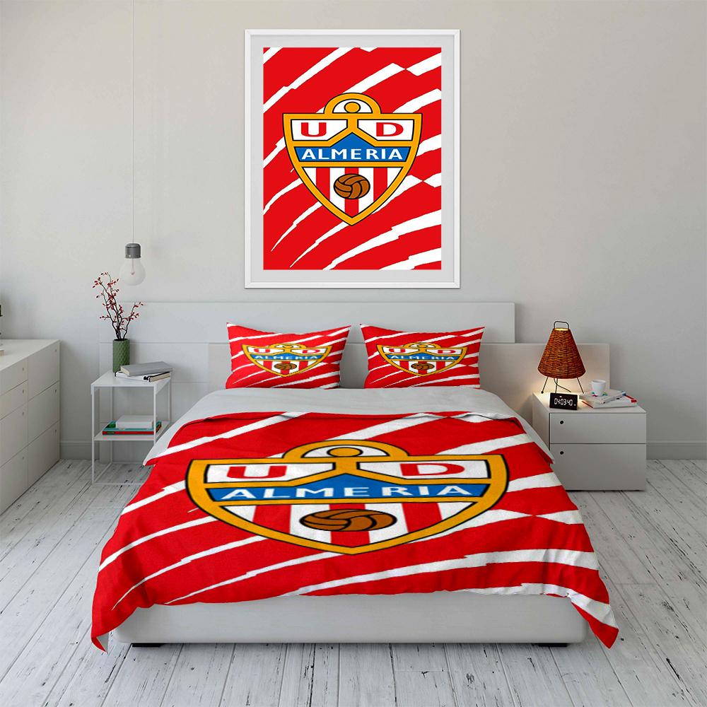 Red Soccer Team Bedding Set Bedding Duvet Cover Set Duvet Cover Pillowcases Home Decor (1 * Duvet Cover 2 * Pillowcases, Without Duvet Insert)