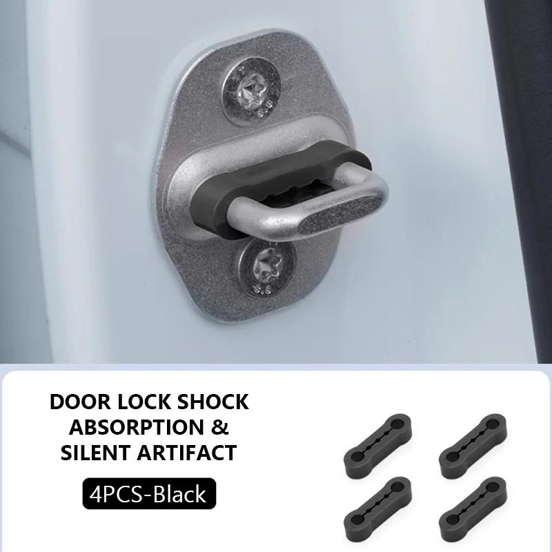 Car Door Buckle Soundproof Cushion, Universal Anti-Shock Deadener Buffer Pad for Vehicles