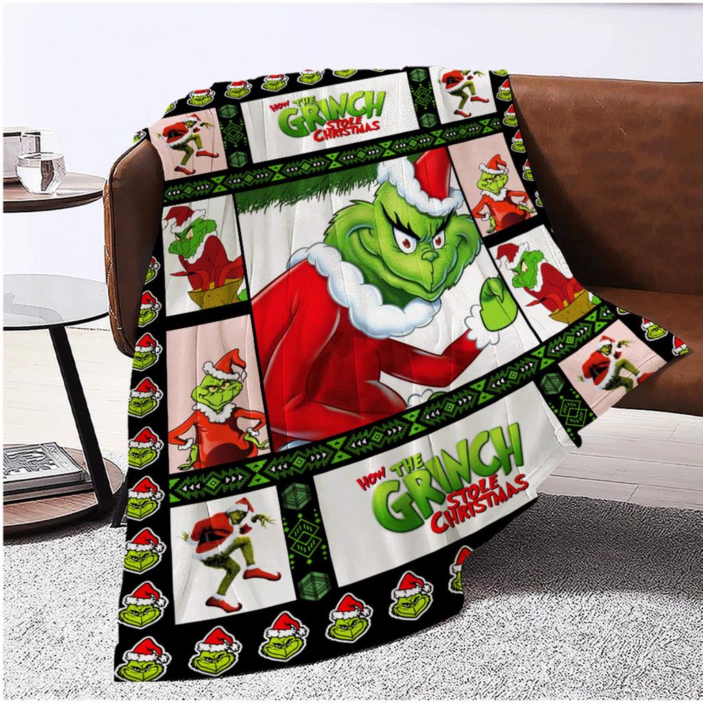 Flannel Digital Printed Blanket Conditioning Blanket Sofa Blanket Girl Gift