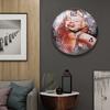 Style Silent Cartoon Clock Personality Creative Wall Clock Artist Bedroom Clock Sunrise Impression