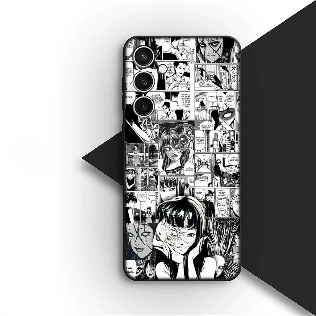 Serietidningar Junji Tomie Ito Kollektion Silikon Mobilskal till Apple iPhone 17 Air 12 13 Pro Max Mini ProMax 7 + 8 Plus Mjukt Skal