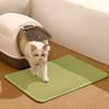 Washable, Anti-Slip Double-Layer EVA Cat Litter Mat – Splash-Proof Cat Rubbing Mat for Litter Boxes