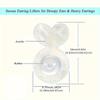 Rubber Earring Lifter Backs Replacements Plugs for DIY Droopy Heavy Stud Ears Jewelry Support Comfortable