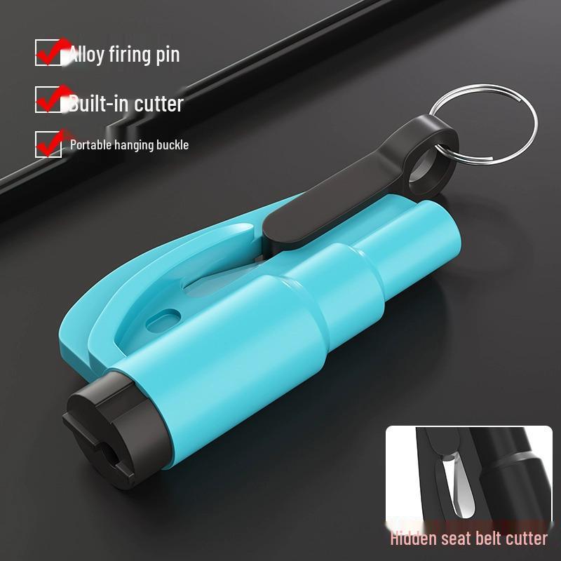 3-in-1 Car Safety Hammer: Mini Window Breaker, Emergency Escape Tool, Life-Saving Multi-Functional Device
