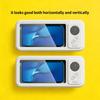 Waterproof Bluetooth-compatible Speaker Phone Holder For Shower With 360°Surround Sound Long Playtimes IPX4 Rate Bathroom Music Box
