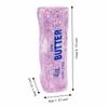 Glitter Butter Stick Squishy Toy Slow Rising Fidget Toy Butter Stick Squeeze Toy  Xmas Holiday