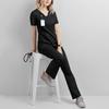 Women's and Men's Short Sleeve Scrub Suit for Dental, ICU, and Salon Professionals