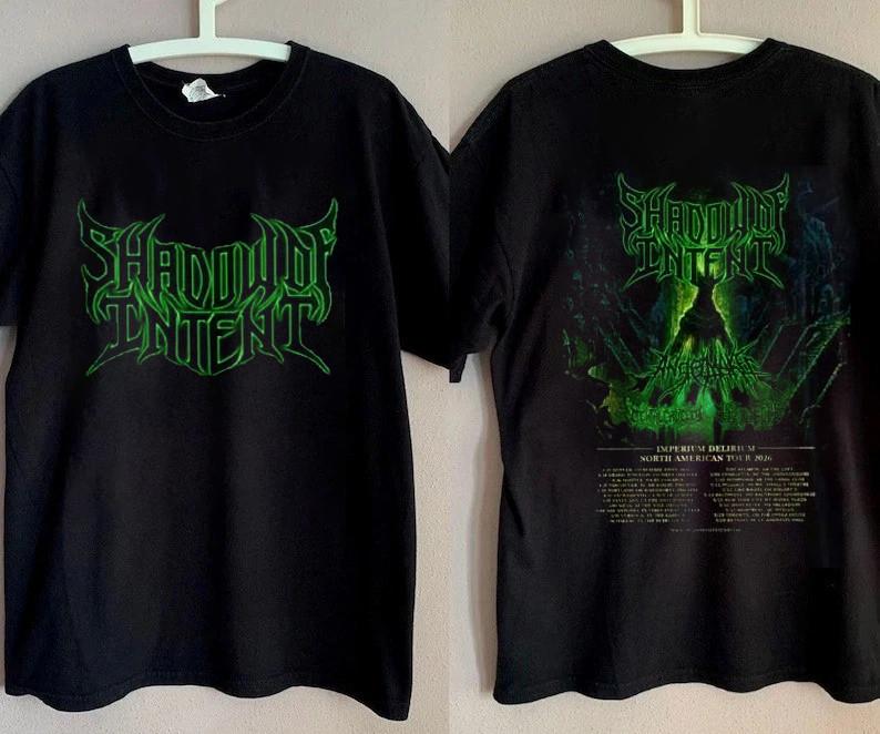 Shadow of Intent 2 Sides Imperium Delirium North American Shirt CL896 S