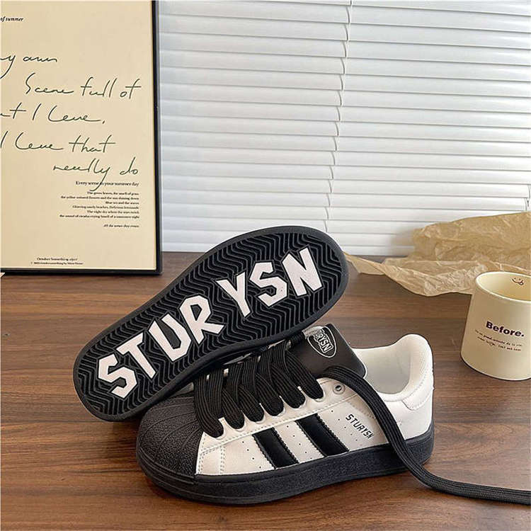 Shell head shoes little white shoes women's shoes spring and autumn 2025 new sports and leisure versatile shoes ins tide