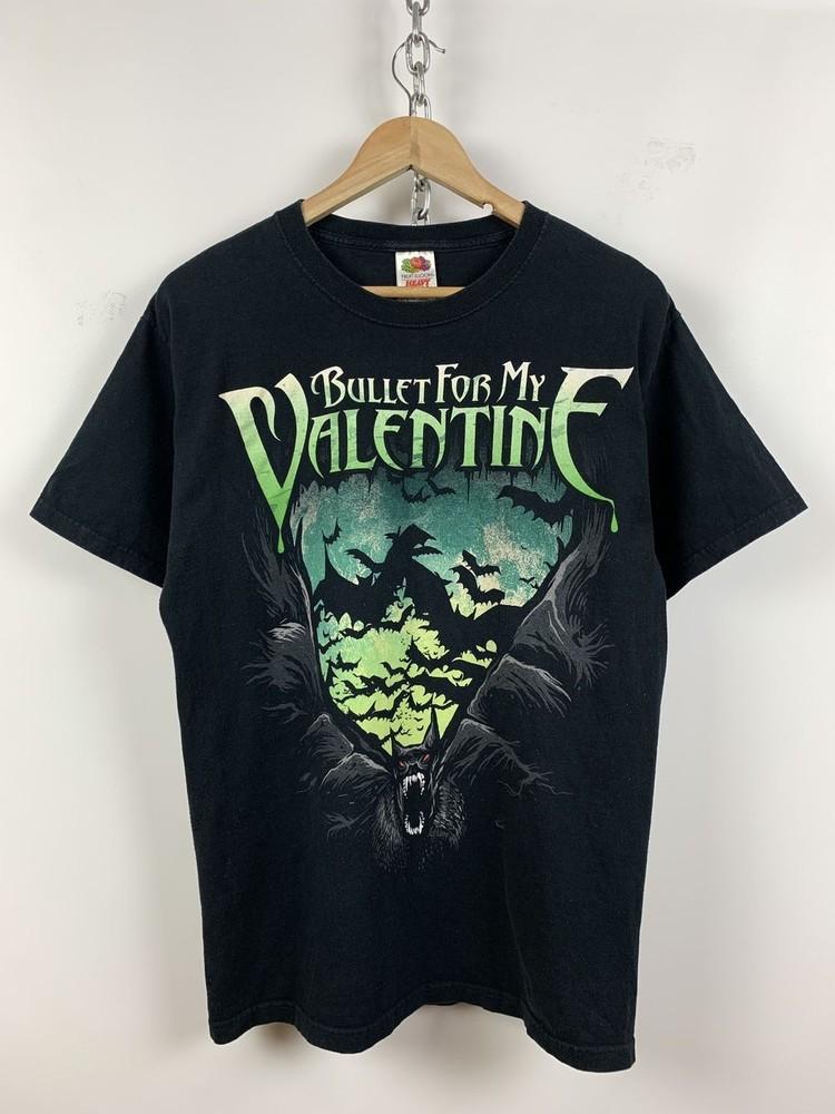 

Bullet For My Valentine Scream Aim Tour Band Black Unisex Tshirt S-5XL KH6941 Unisex T-Shirt M