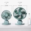 4/6 Inches Mini USB Clip Desktop Table Fan Portable Clamp 3 Speeds Desk Fan Rotatable Ventilator Strong Wind 5V
