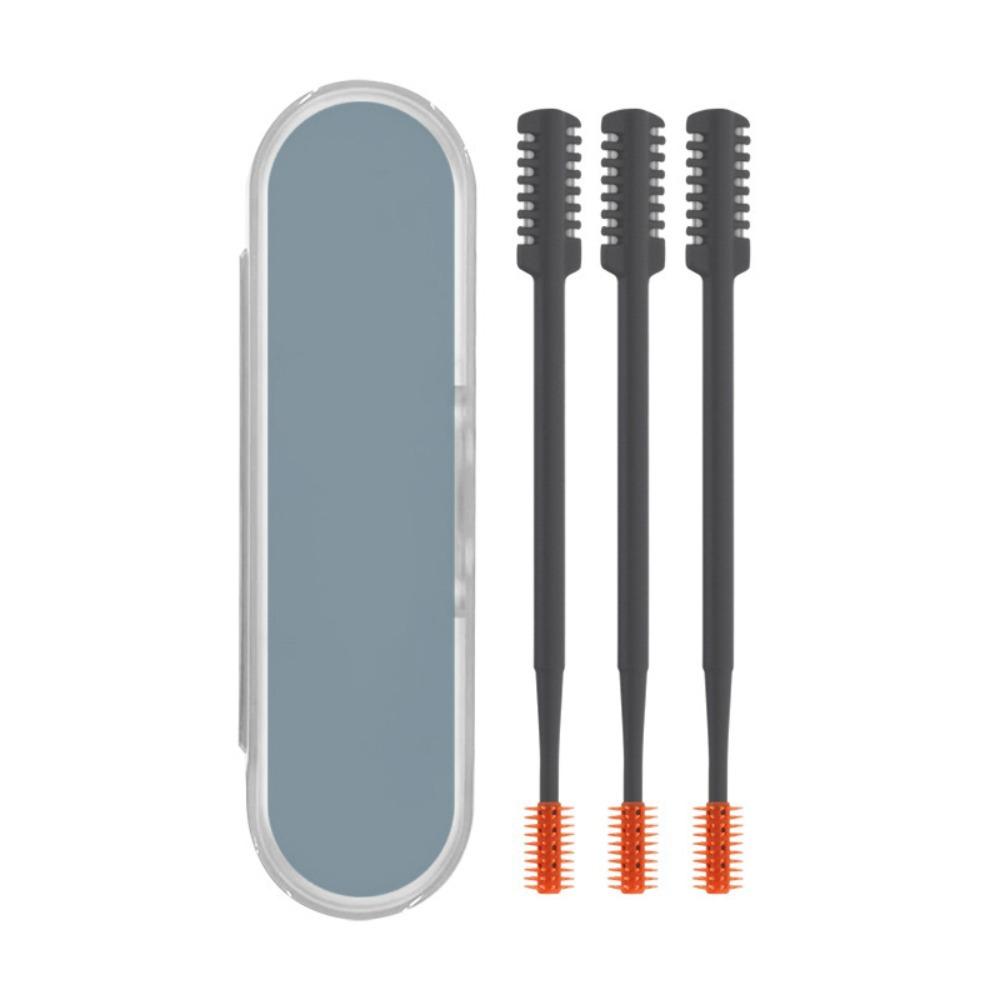 3Pcs/Set 360° Rotating Nose Hair Trimmer Washable Hair Removal Tool Nose Hair Clippers  Women Men