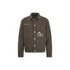 Evisu Work Pocket Denim Jacket Men jackets Dark-Charcoal 2EAGNM2DJ774XXCT
