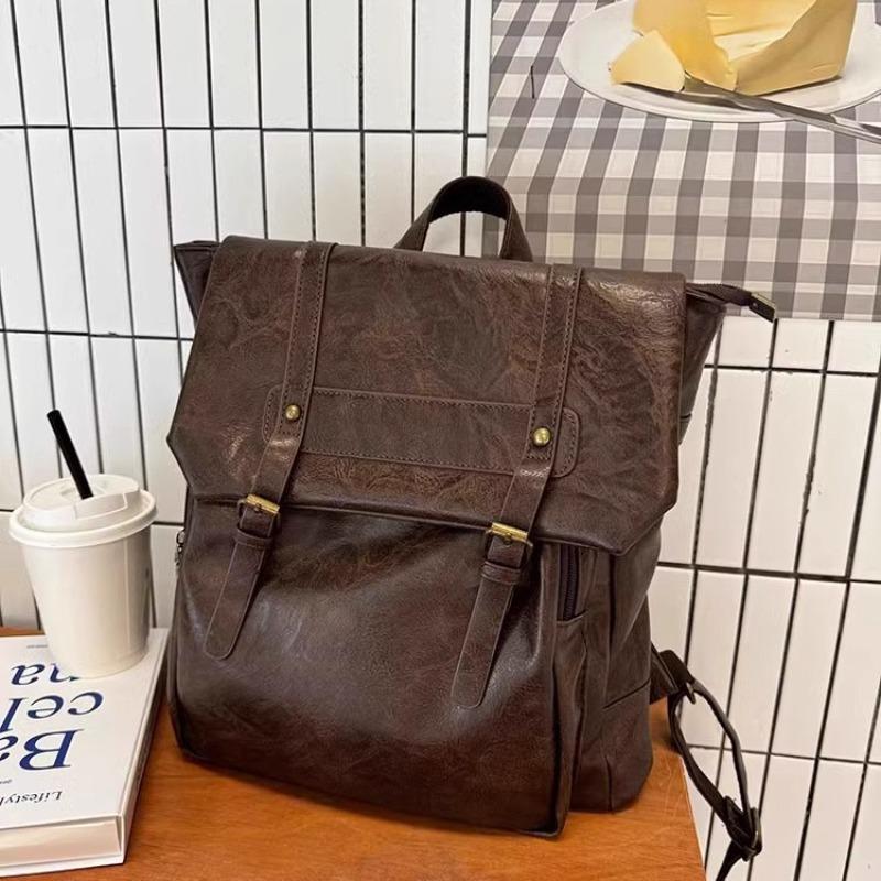 Backpack Women's Bag New Style Fashion Large Capacity College Student Schoolbag Commuter Bag Backpack