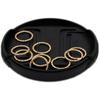50PCS Big Hole Dreadlocks Beads Charm Cuff Clip Hair Braids Styling Tool Hair Rings