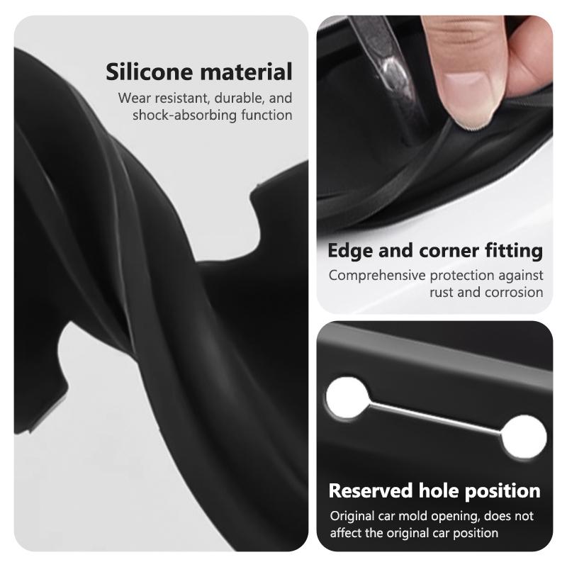 vbjly8 For BMW Silicone Car Door Lock Cover Protect Buckle Cover Latch Stop M 1 3 4 5 6 7 Series X1 X3 X4 X5 G20 G38 F48 E36 E39