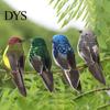 Künstliche Vogelfigur Realistisches Gartendekoration Kunstwerk Schmuckstück Gefiedert Schaumstoff für Hof