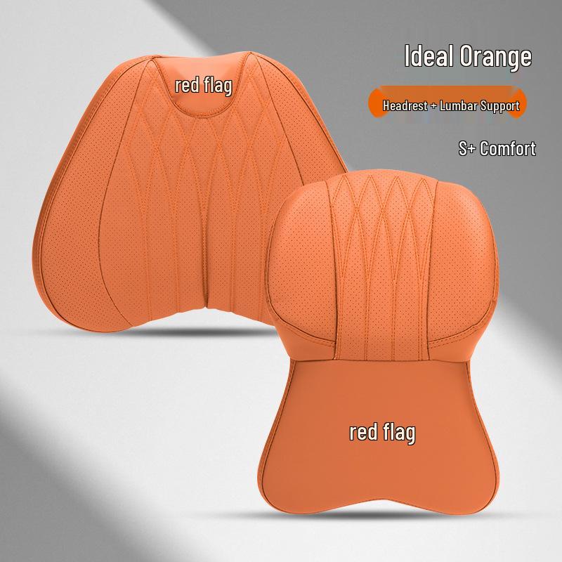 Hongqi Car Neck and Lumbar Support Cushion for HS5, HS7, H9, E-QM5, H5