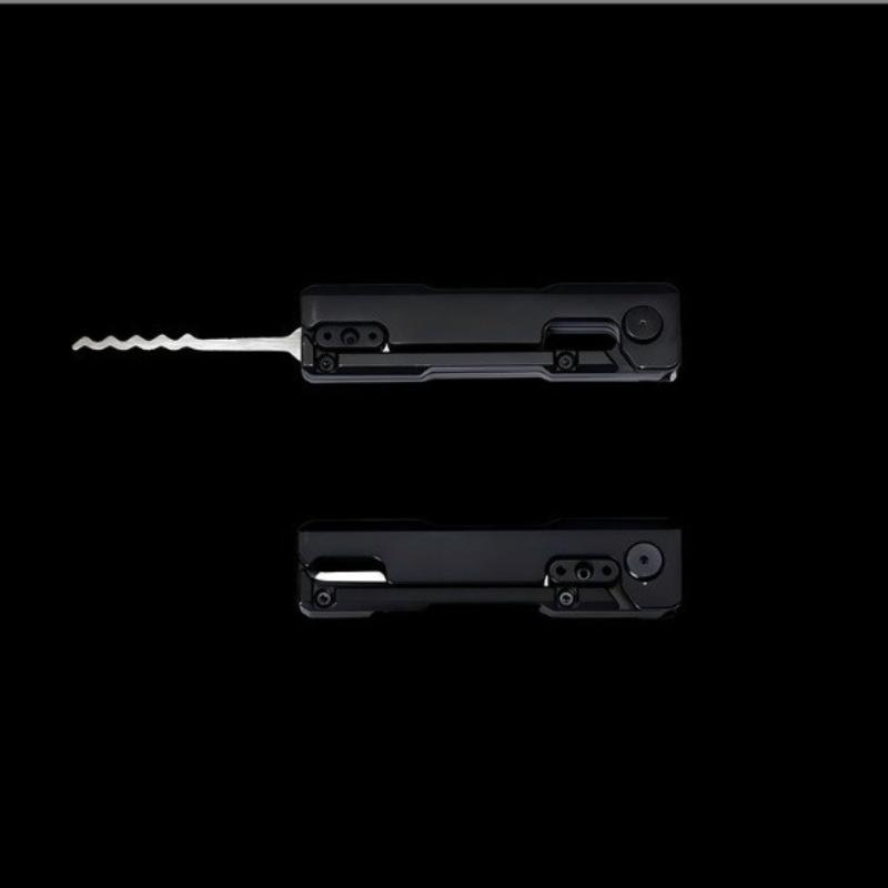 1 Set For Grav Pick Multi-Tool Quick Flip Stainless Steel Outdoor Multi-Tool Outdoor Essential Tool Multi-Tool Lock Pick Tool