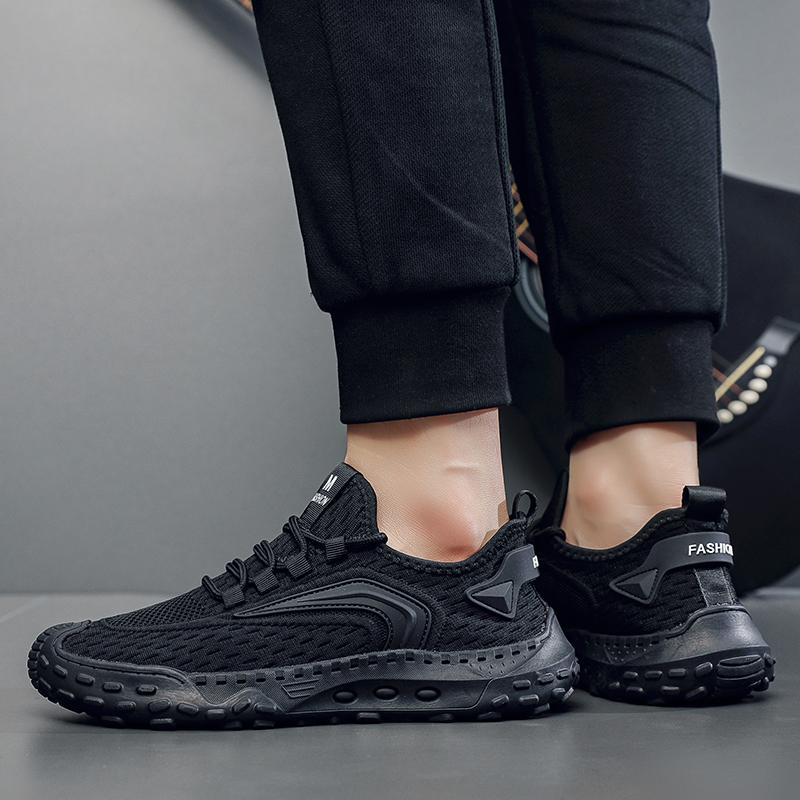 

Men’s Black Grey Sports Shoes Casual Skateboard Shoes Students Walking Running Sneakers Shoes Over Sized 46 47 48 EU: 39 чёрный