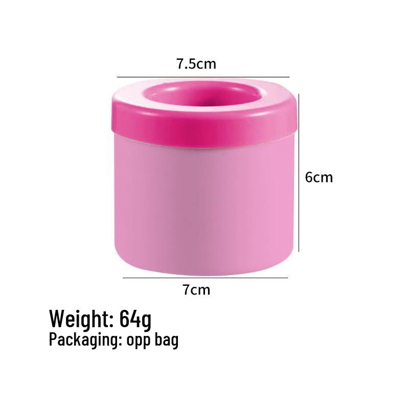 

Silicone Cylinder Ice Cube Mold & Storage Box – Easy Release, Large Ice Bucket & Mini Ice Cup