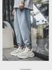 Xuheng Men's Summer Mesh Sneakers: Breathable, Thick Sole, Height-Enhancing, Non-Slip, Stylish for Leisure and Running