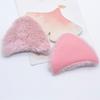 4 Stück Plüsch-Patches, Kaninchenhaar-Verzierung, Katzenohren, Scrapbooking, DIY, zum Aufkleben, Flatback, Dekor, Verschönerungszubehör