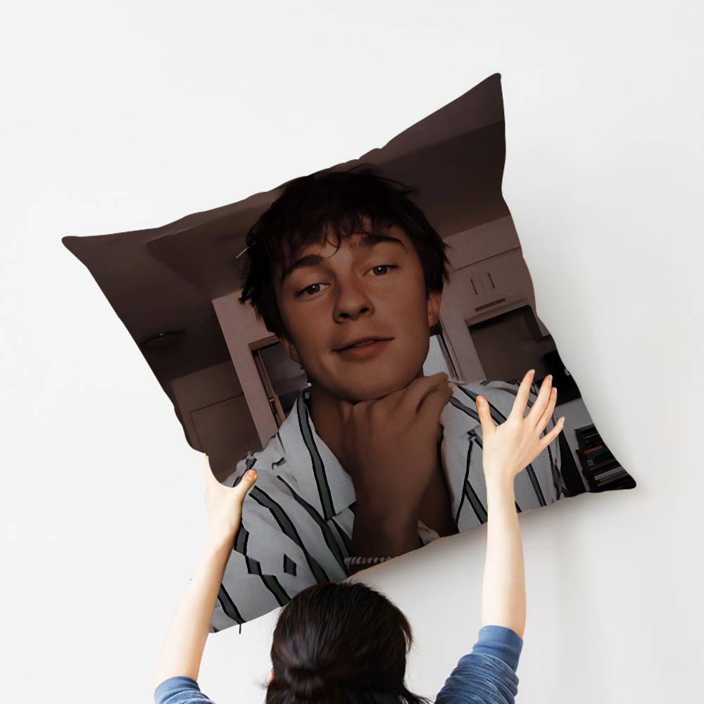 Actor DDrews Starkey Cushion Cover Car Throw Pillow Case For Sofa Car Christmas Gift xcm xcm