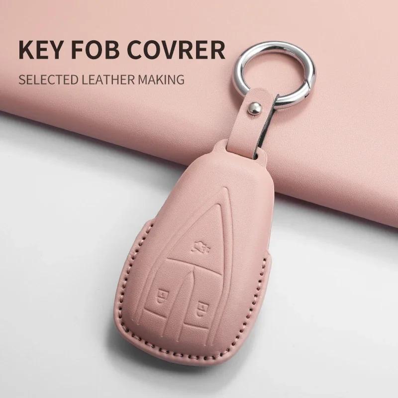 Car Key Case Cover Shell Fob for Changan UNIT UNIK CS35PLUS CS55 PLUS CS75 PLUS CS95 PLUS CS85 Oshan X7 X5 3/4/5 Buttons Keyring