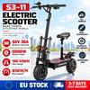 BOYUEDA S3-11 E-Scooter 6000W Dual Motor 60V 38AH Lithium Battery Off-road Electric Scooter 11Inch City Adult E-Scooter