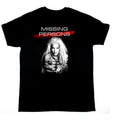 Vtg Missing Persons Band For Fans Cotton Heavy All Size Unisex Shirt TU195