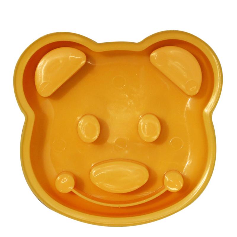 Form för smörgås i form av liten björn, enhet för att prägla bröd och kex, tårtform, utskärare