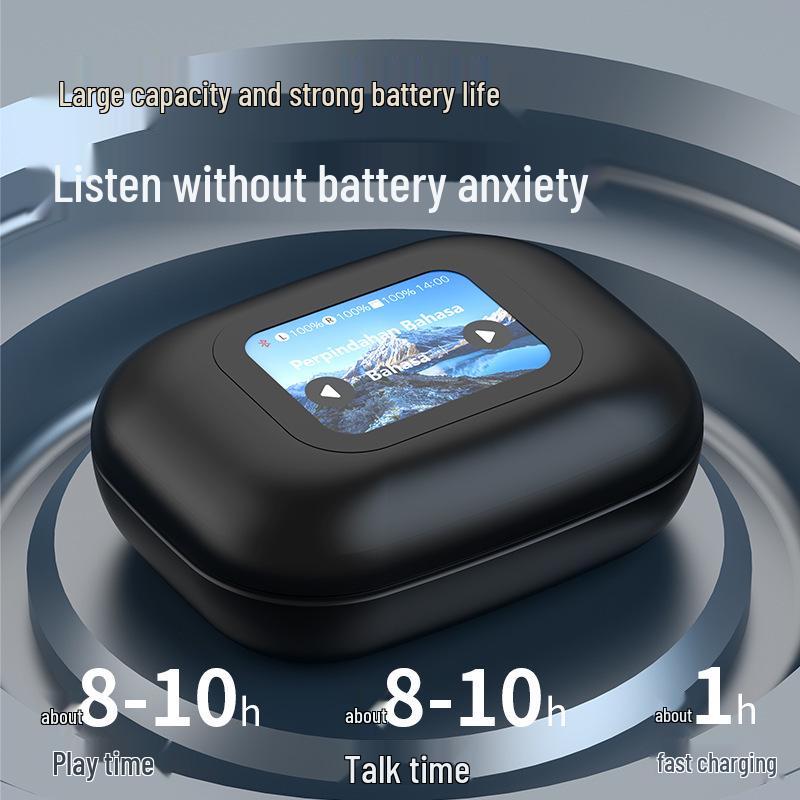 2024 AI Translation Bluetooth Earbuds: True Wireless, Long Battery, In-Ear, Sports, Digital Display