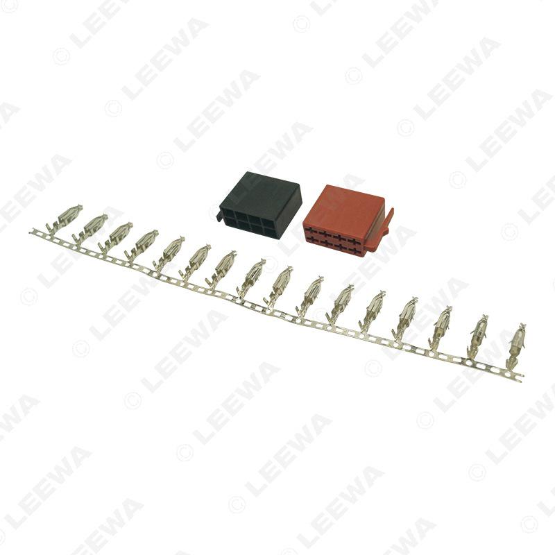 Peugeot Volkswagen ISO 8-Pin Speaker Wire Plug Terminal