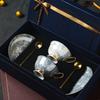 Ceramic Coffee Cup and Saucer Gift Set