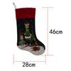 Grinch Christmas Stocking: Green Furry Monster Candy Bag & Tree Ornament
