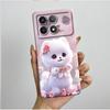 Shockproof Phone Case for Xiaomi Poco F6 Pro 5G Redmi K70 Pro Pretty Butterfly Flower Soft TPU Shell PocoF6Pro Bumper Back Cover