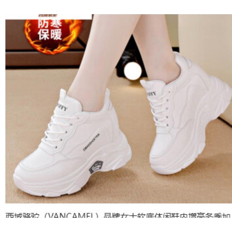 Inner Heightening Dad Shoes Women's 2 Spring and Autumn New Thick-soled Versatile Women's Breathable Casual Sports Shoes